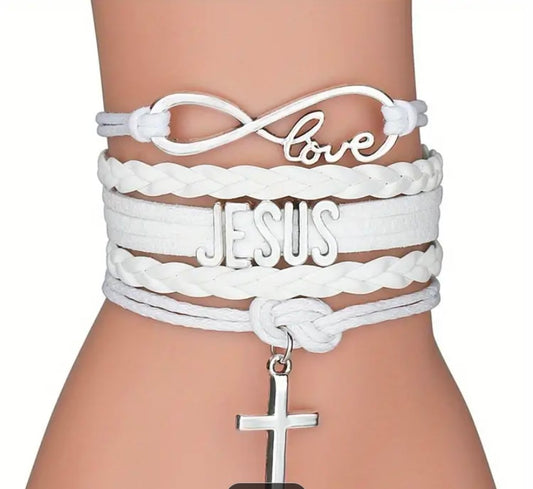 LOVE JESUS WRIST BRACELET