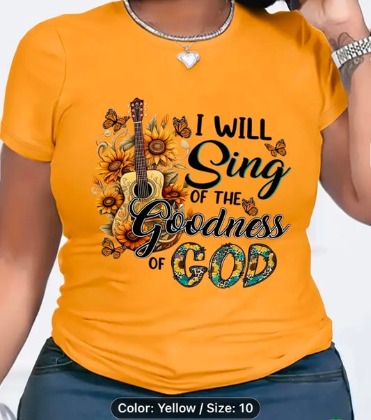 I Will Sing women’s T-shirt